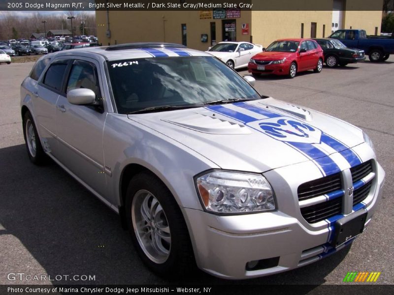 Bright Silver Metallic / Dark Slate Gray/Medium Slate Gray 2005 Dodge Magnum R/T