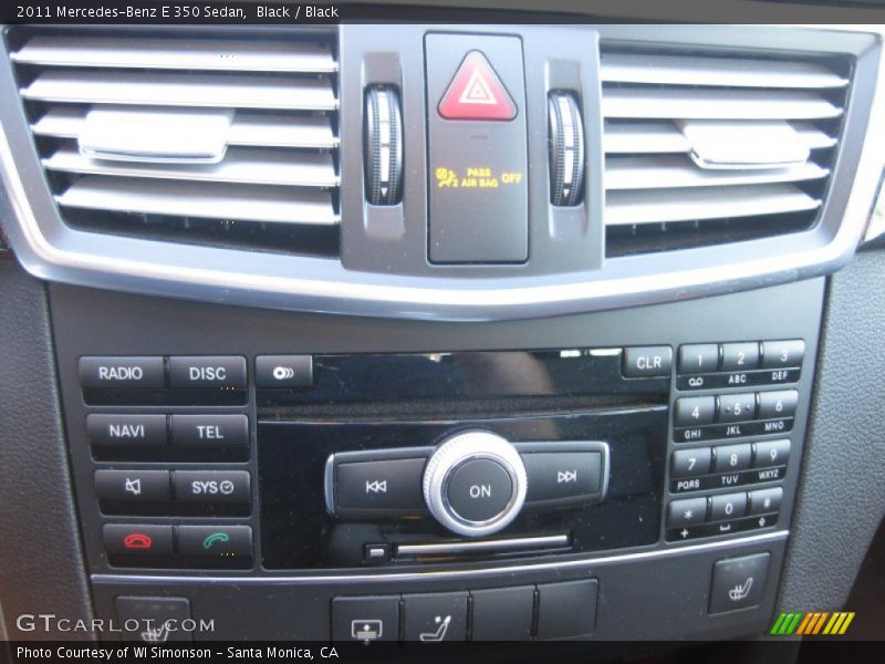 Black / Black 2011 Mercedes-Benz E 350 Sedan