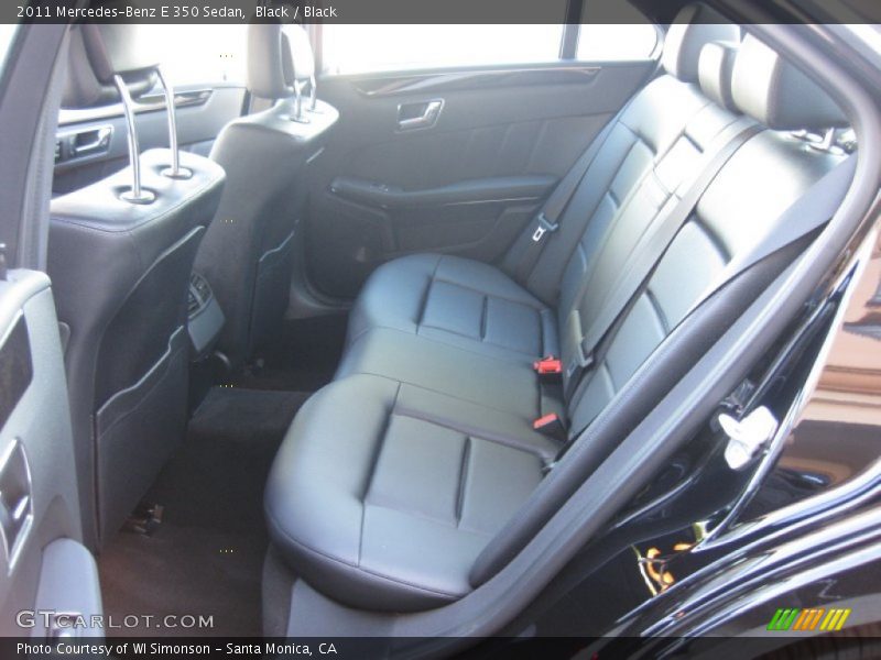 Black / Black 2011 Mercedes-Benz E 350 Sedan