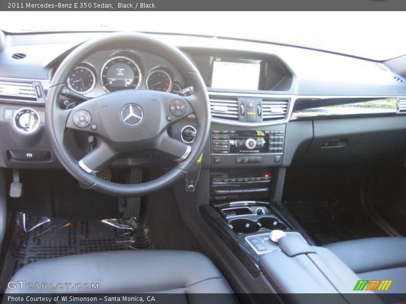 Black / Black 2011 Mercedes-Benz E 350 Sedan