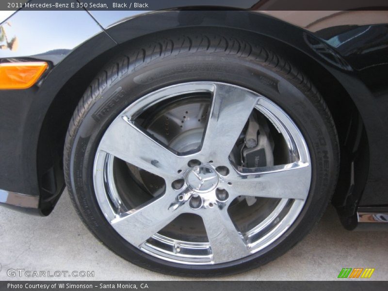 Black / Black 2011 Mercedes-Benz E 350 Sedan