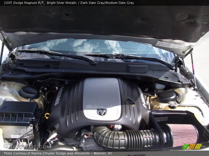 Bright Silver Metallic / Dark Slate Gray/Medium Slate Gray 2005 Dodge Magnum R/T