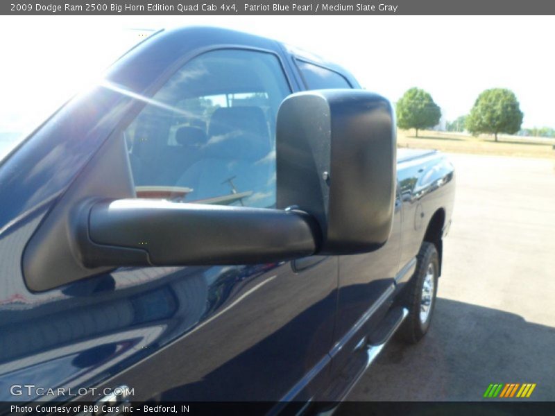 Patriot Blue Pearl / Medium Slate Gray 2009 Dodge Ram 2500 Big Horn Edition Quad Cab 4x4