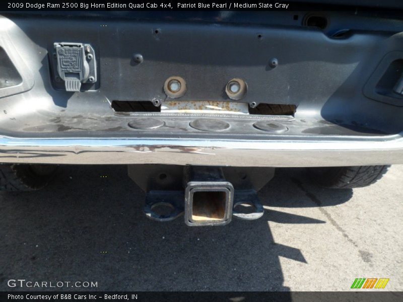Patriot Blue Pearl / Medium Slate Gray 2009 Dodge Ram 2500 Big Horn Edition Quad Cab 4x4
