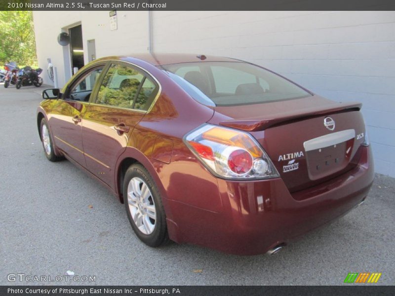 Tuscan Sun Red / Charcoal 2010 Nissan Altima 2.5 SL