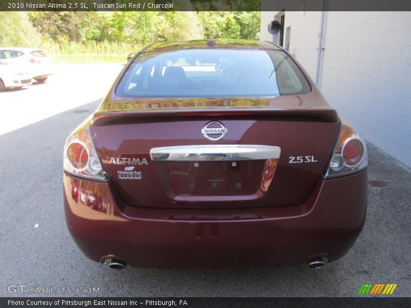 Tuscan Sun Red / Charcoal 2010 Nissan Altima 2.5 SL