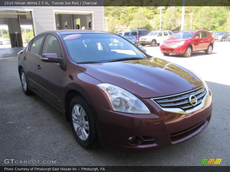 Tuscan Sun Red / Charcoal 2010 Nissan Altima 2.5 SL