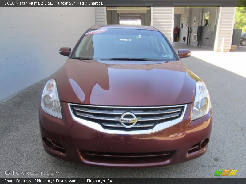 Tuscan Sun Red / Charcoal 2010 Nissan Altima 2.5 SL