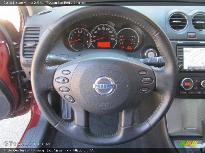 Tuscan Sun Red / Charcoal 2010 Nissan Altima 2.5 SL
