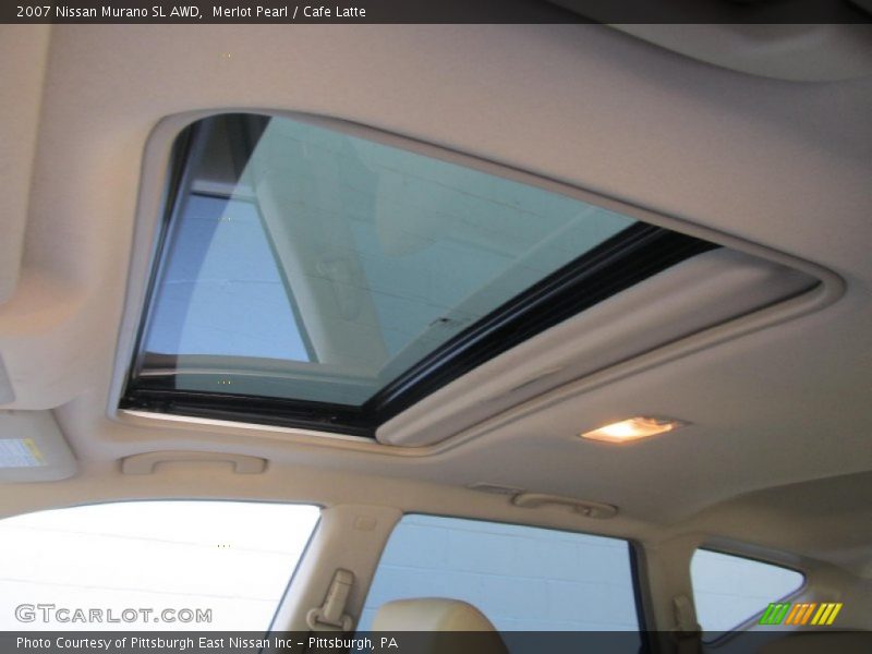 Merlot Pearl / Cafe Latte 2007 Nissan Murano SL AWD