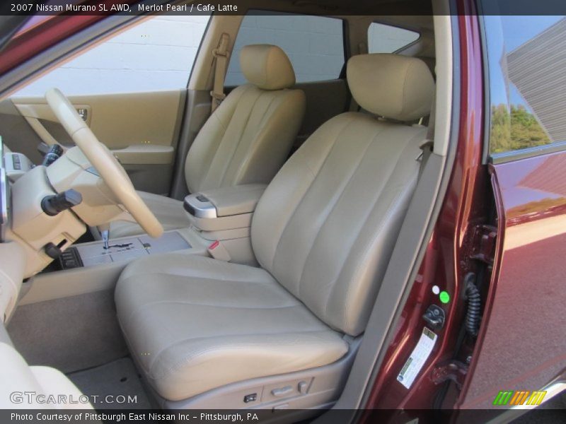 Merlot Pearl / Cafe Latte 2007 Nissan Murano SL AWD