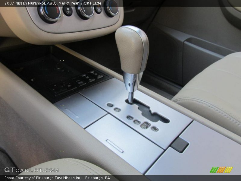 Merlot Pearl / Cafe Latte 2007 Nissan Murano SL AWD