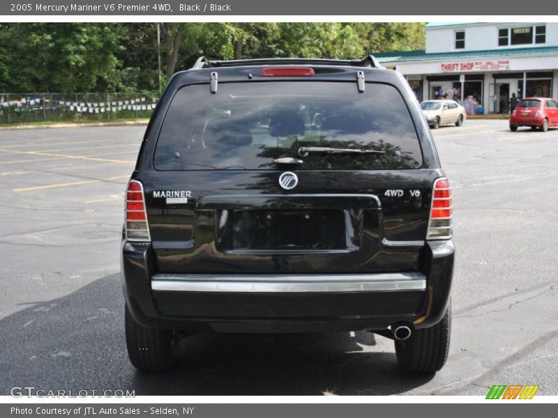 Black / Black 2005 Mercury Mariner V6 Premier 4WD