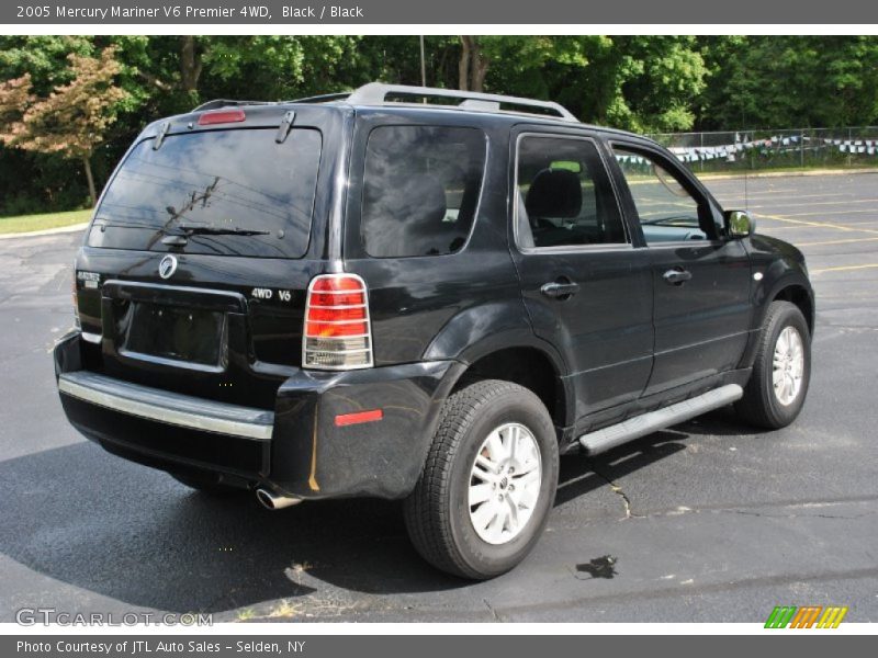 Black / Black 2005 Mercury Mariner V6 Premier 4WD