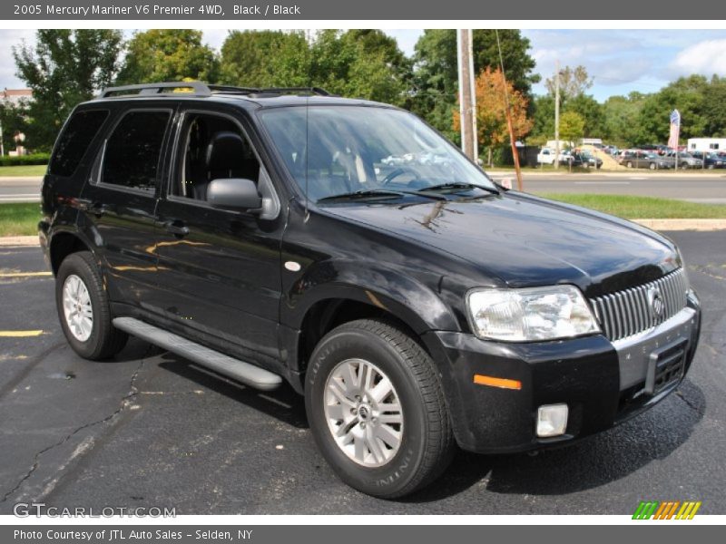 Black / Black 2005 Mercury Mariner V6 Premier 4WD