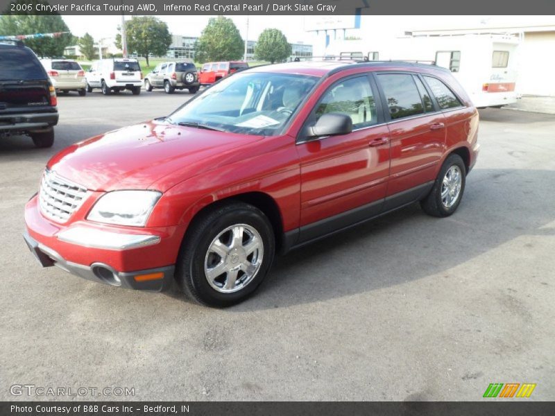 Inferno Red Crystal Pearl / Dark Slate Gray 2006 Chrysler Pacifica Touring AWD