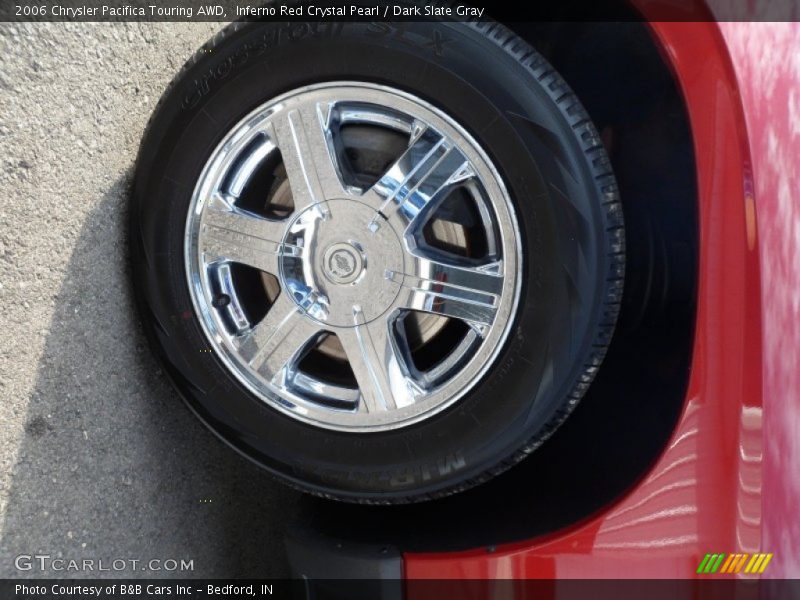 Inferno Red Crystal Pearl / Dark Slate Gray 2006 Chrysler Pacifica Touring AWD