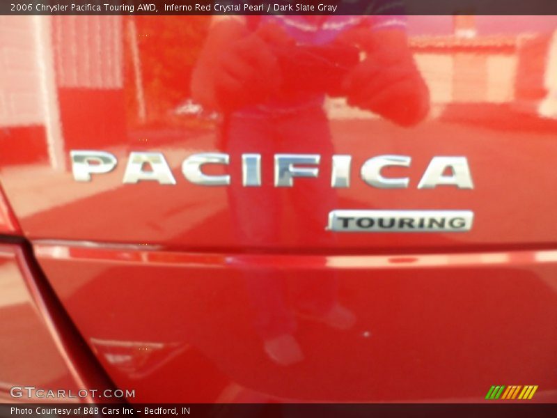Inferno Red Crystal Pearl / Dark Slate Gray 2006 Chrysler Pacifica Touring AWD