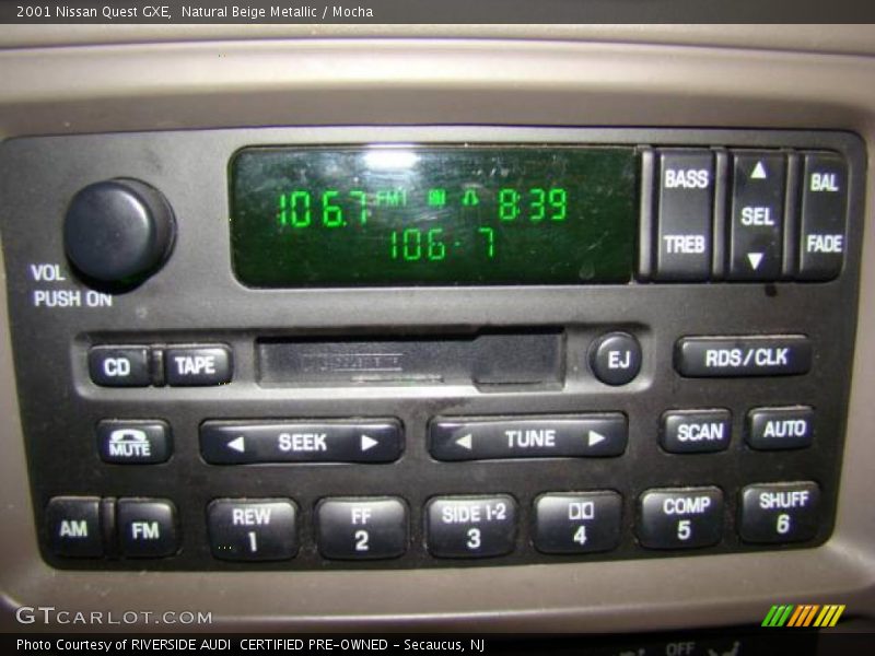 Natural Beige Metallic / Mocha 2001 Nissan Quest GXE