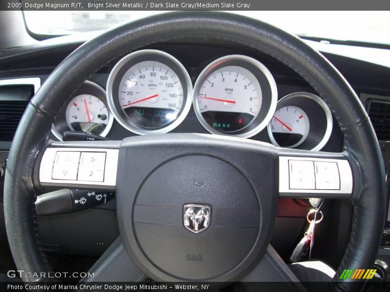 Bright Silver Metallic / Dark Slate Gray/Medium Slate Gray 2005 Dodge Magnum R/T