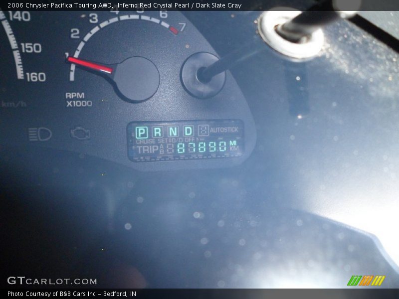 Inferno Red Crystal Pearl / Dark Slate Gray 2006 Chrysler Pacifica Touring AWD