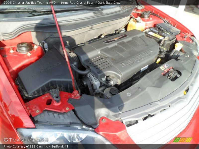Inferno Red Crystal Pearl / Dark Slate Gray 2006 Chrysler Pacifica Touring AWD