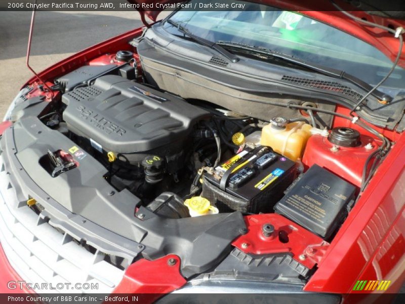 Inferno Red Crystal Pearl / Dark Slate Gray 2006 Chrysler Pacifica Touring AWD