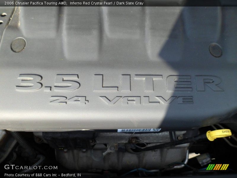 Inferno Red Crystal Pearl / Dark Slate Gray 2006 Chrysler Pacifica Touring AWD