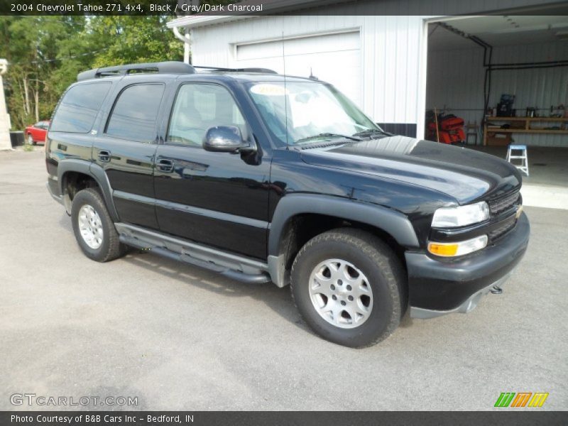 Black / Gray/Dark Charcoal 2004 Chevrolet Tahoe Z71 4x4