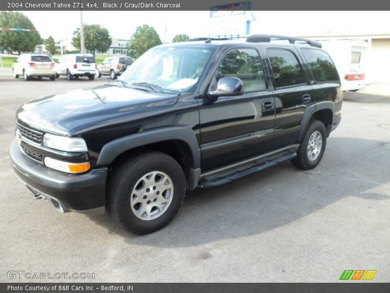 Black / Gray/Dark Charcoal 2004 Chevrolet Tahoe Z71 4x4