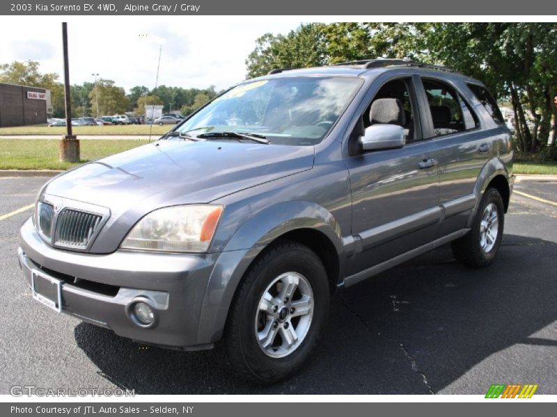 Alpine Gray / Gray 2003 Kia Sorento EX 4WD