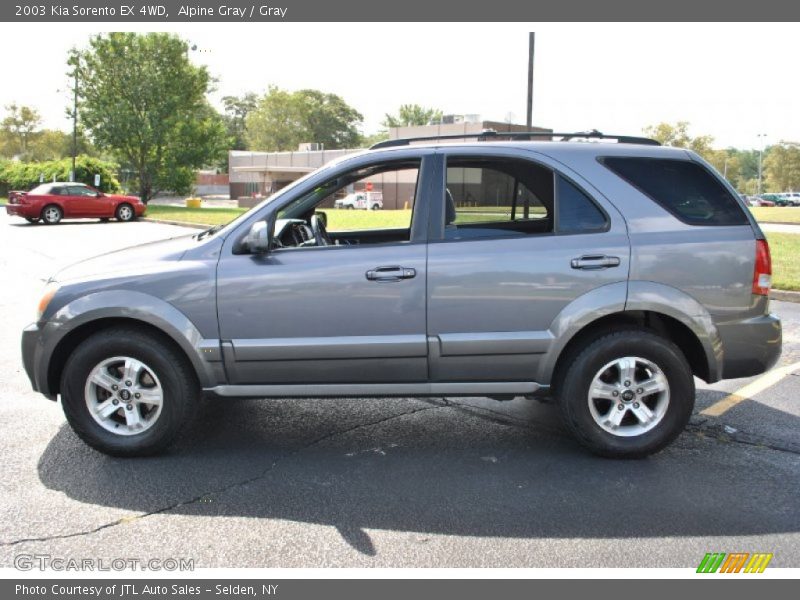 Alpine Gray / Gray 2003 Kia Sorento EX 4WD