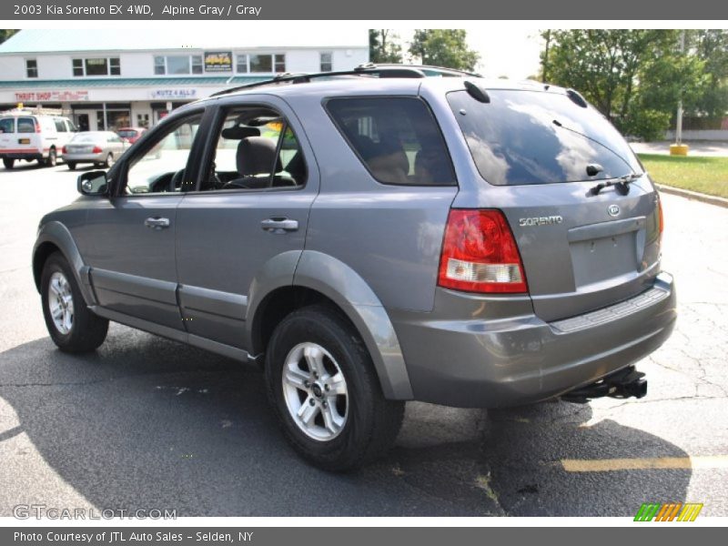 Alpine Gray / Gray 2003 Kia Sorento EX 4WD