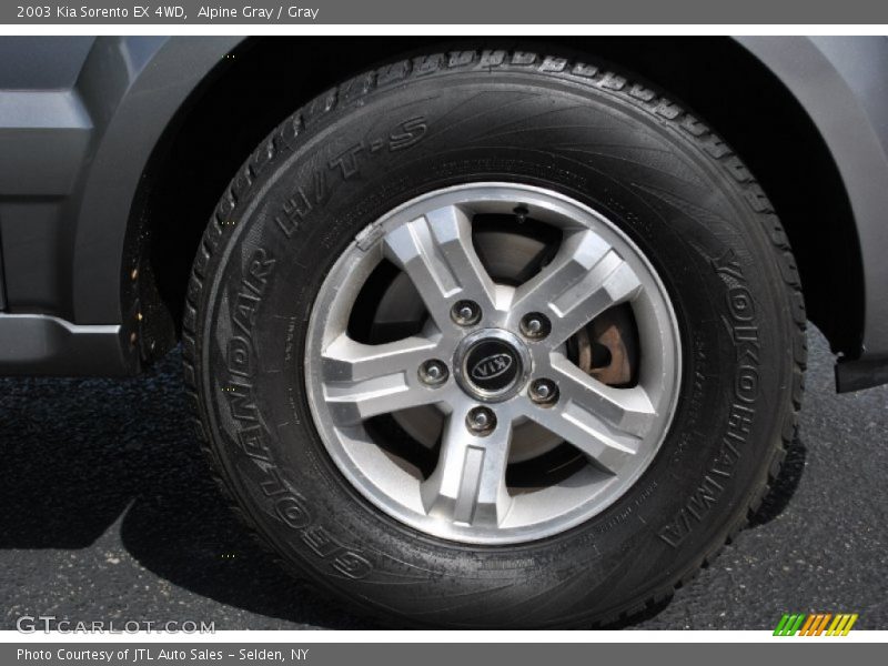 Alpine Gray / Gray 2003 Kia Sorento EX 4WD