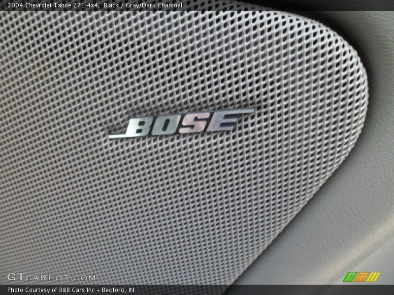 Black / Gray/Dark Charcoal 2004 Chevrolet Tahoe Z71 4x4