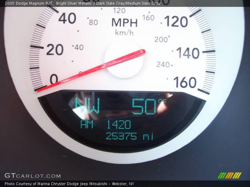 Bright Silver Metallic / Dark Slate Gray/Medium Slate Gray 2005 Dodge Magnum R/T