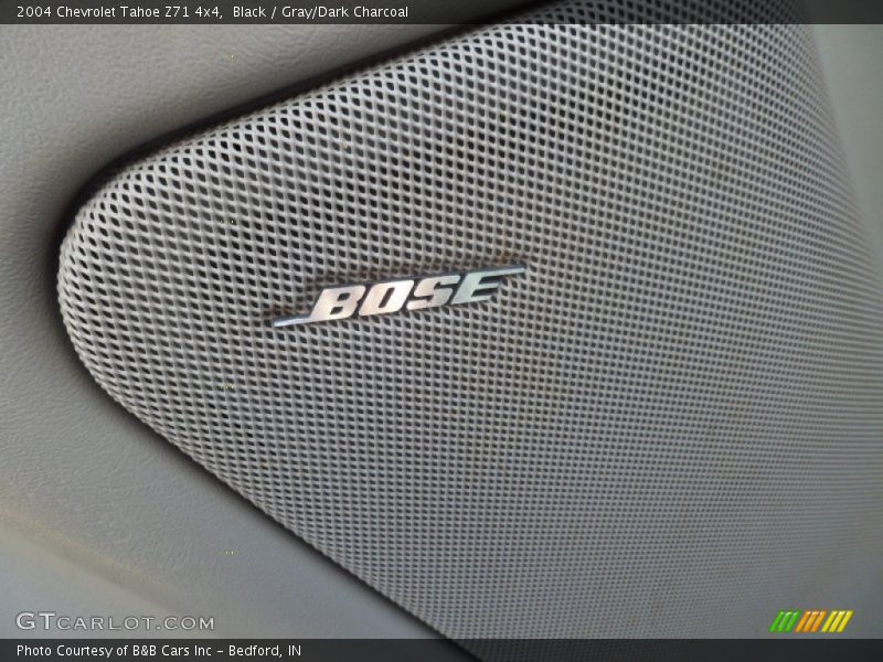 Black / Gray/Dark Charcoal 2004 Chevrolet Tahoe Z71 4x4