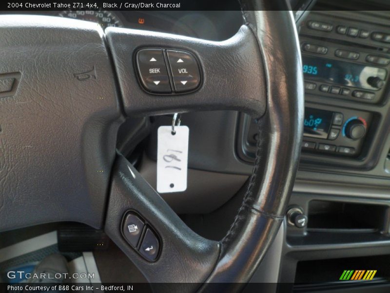 Black / Gray/Dark Charcoal 2004 Chevrolet Tahoe Z71 4x4