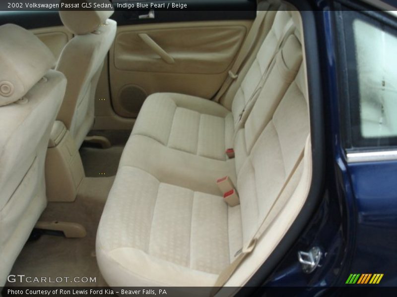 Indigo Blue Pearl / Beige 2002 Volkswagen Passat GLS Sedan