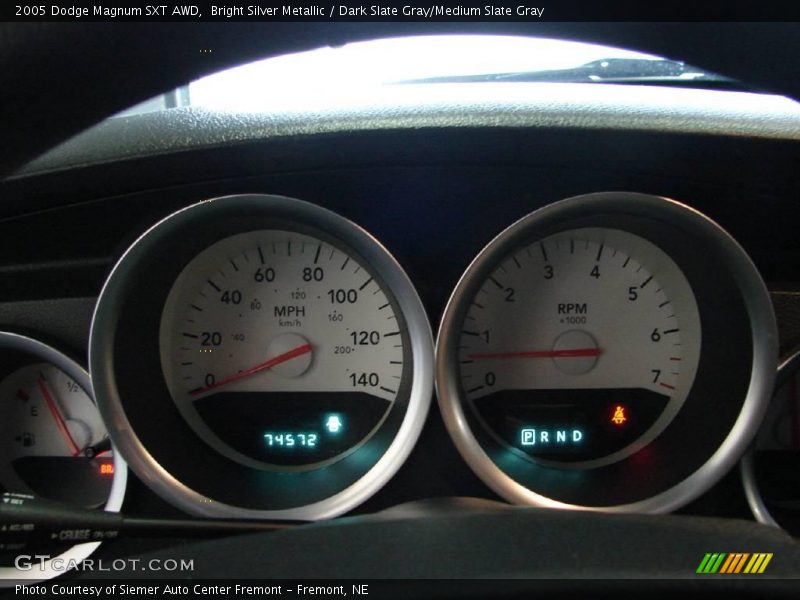 Bright Silver Metallic / Dark Slate Gray/Medium Slate Gray 2005 Dodge Magnum SXT AWD