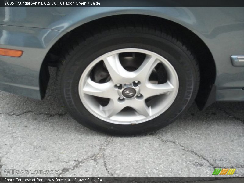Celadon Green / Beige 2005 Hyundai Sonata GLS V6