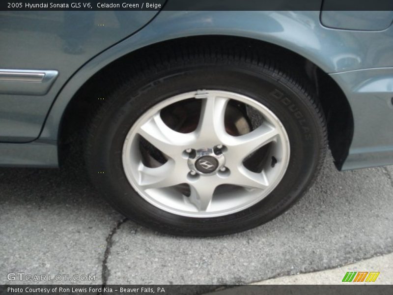 Celadon Green / Beige 2005 Hyundai Sonata GLS V6