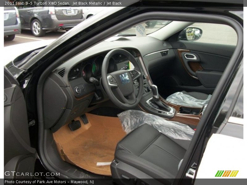 Jet Black Metallic / Jet Black 2011 Saab 9-5 Turbo6 XWD Sedan