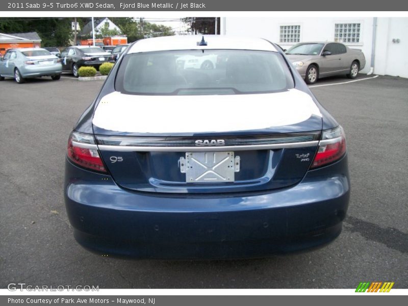 Fjord Blue Metallic / Jet Black 2011 Saab 9-5 Turbo6 XWD Sedan