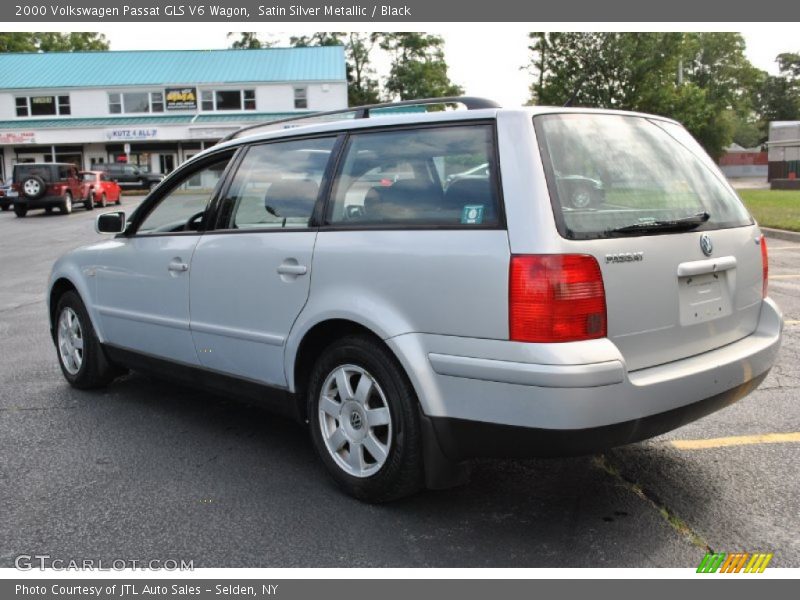 Satin Silver Metallic / Black 2000 Volkswagen Passat GLS V6 Wagon