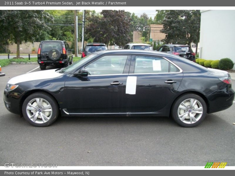 Jet Black Metallic / Parchment 2011 Saab 9-5 Turbo4 Premium Sedan