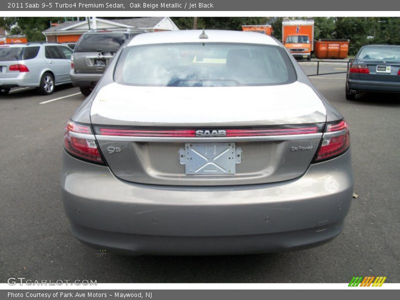 Oak Beige Metallic / Jet Black 2011 Saab 9-5 Turbo4 Premium Sedan