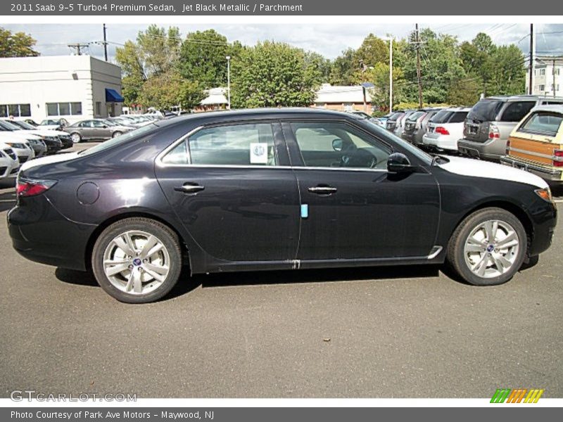Jet Black Metallic / Parchment 2011 Saab 9-5 Turbo4 Premium Sedan