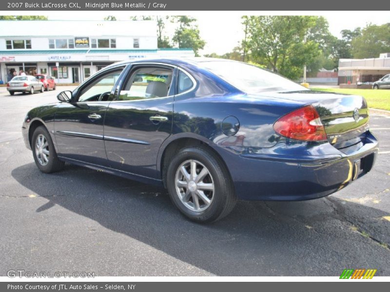 Midnight Blue Metallic / Gray 2007 Buick LaCrosse CXL
