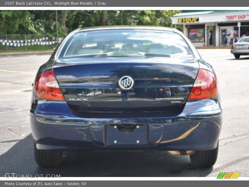 Midnight Blue Metallic / Gray 2007 Buick LaCrosse CXL